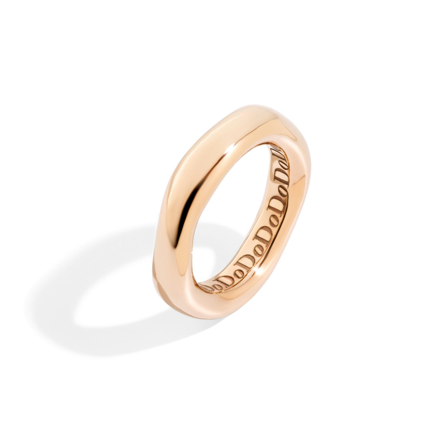 ROSE GOLD IRREGULAR RING