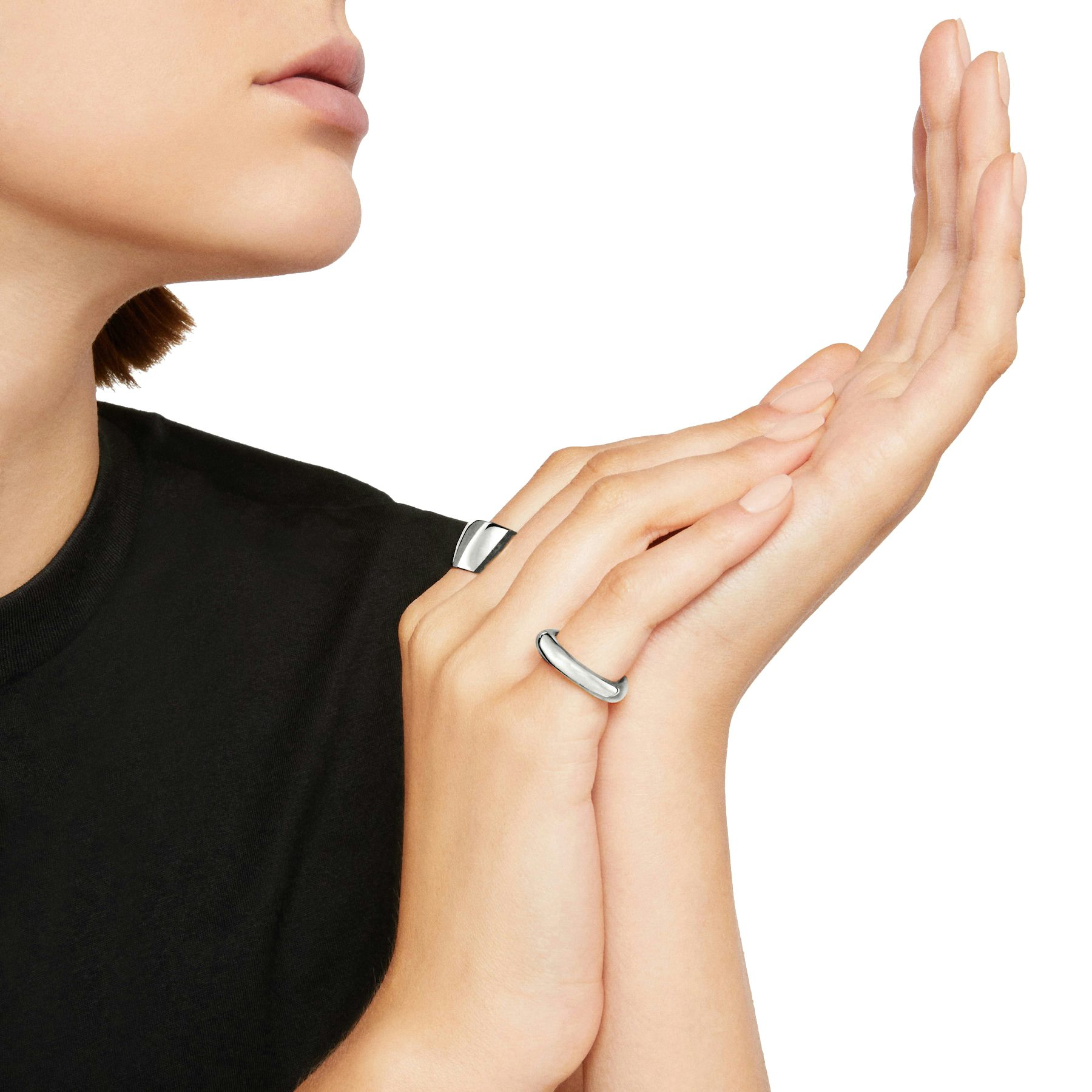 BAGUE IRRÉGULIÈRE ARGENT 1