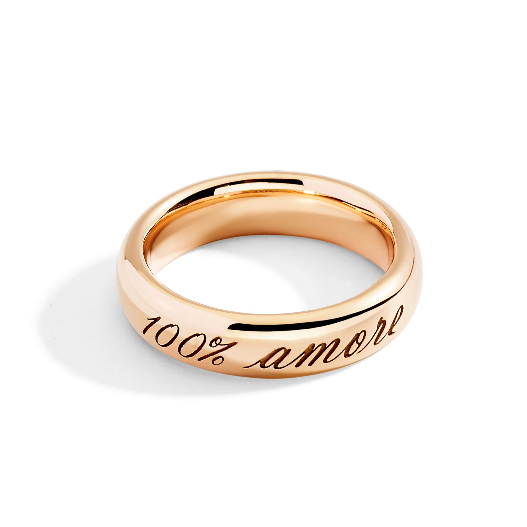 BAGUE CŒUR OR ROSE & RUBIS SYNTHÉTIQUE 1