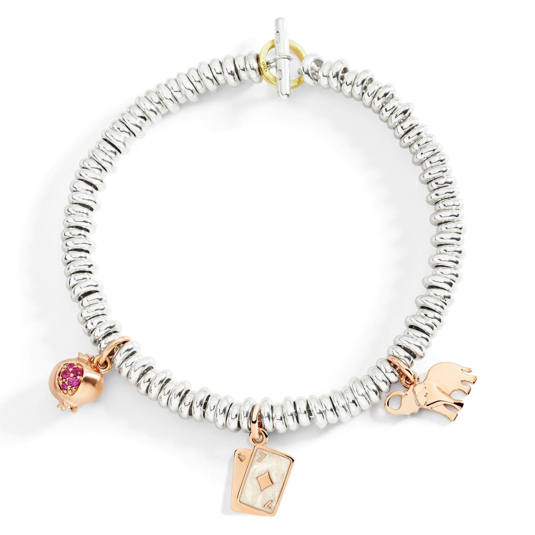 BRACELET RONDELLE ARGENT 1