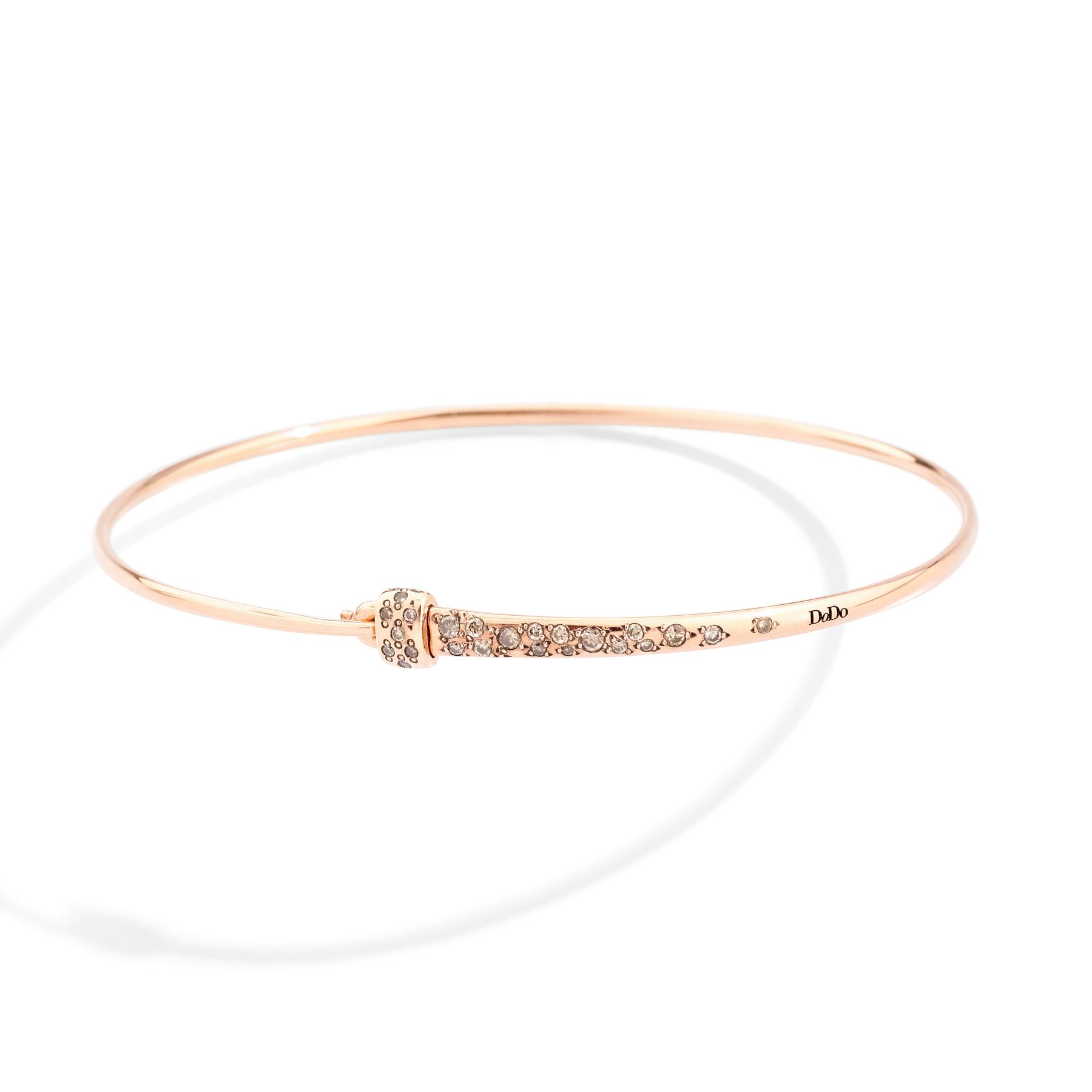 ROSE GOLD & DIAMOND ESSENTIALS BANGLE 0