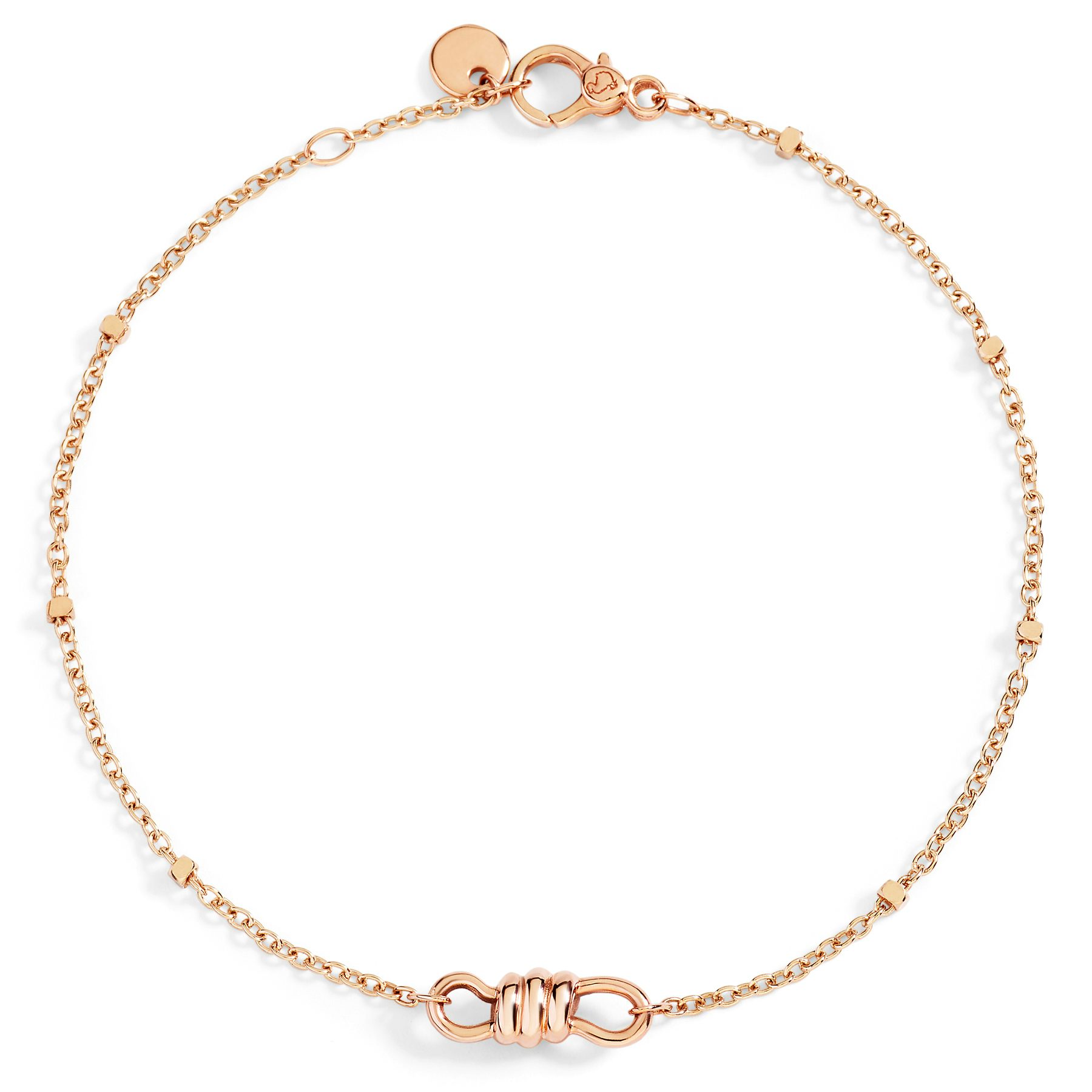 ROSE GOLD NODO BRACELET 0