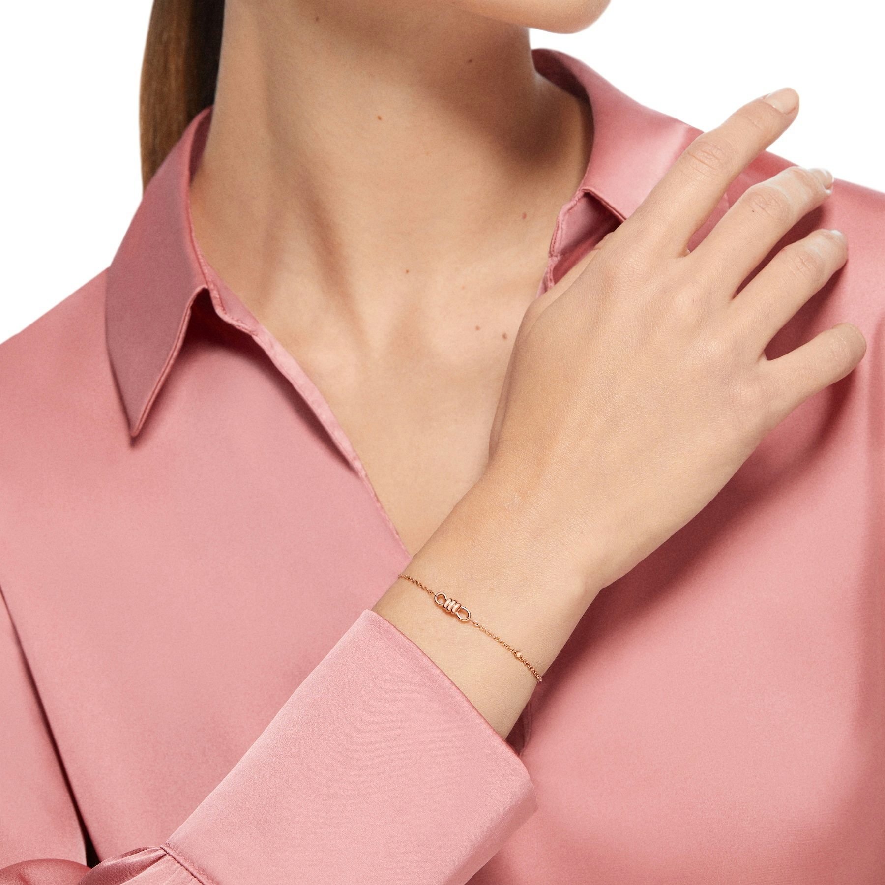 ROSE GOLD NODO BRACELET 1