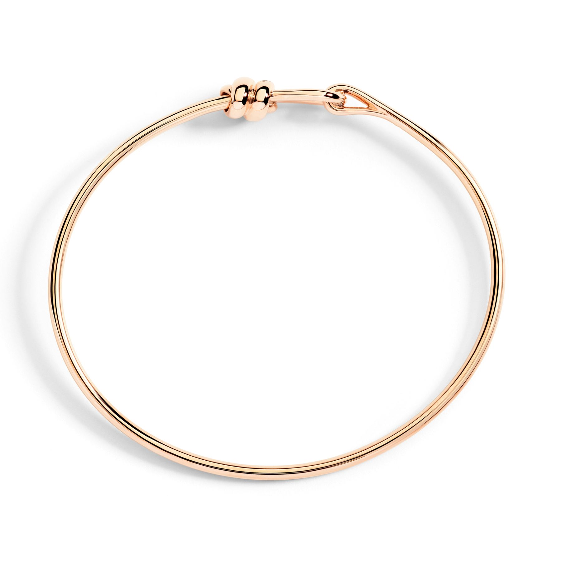 ROSE GOLD NODO BANGLE BRACELET 1