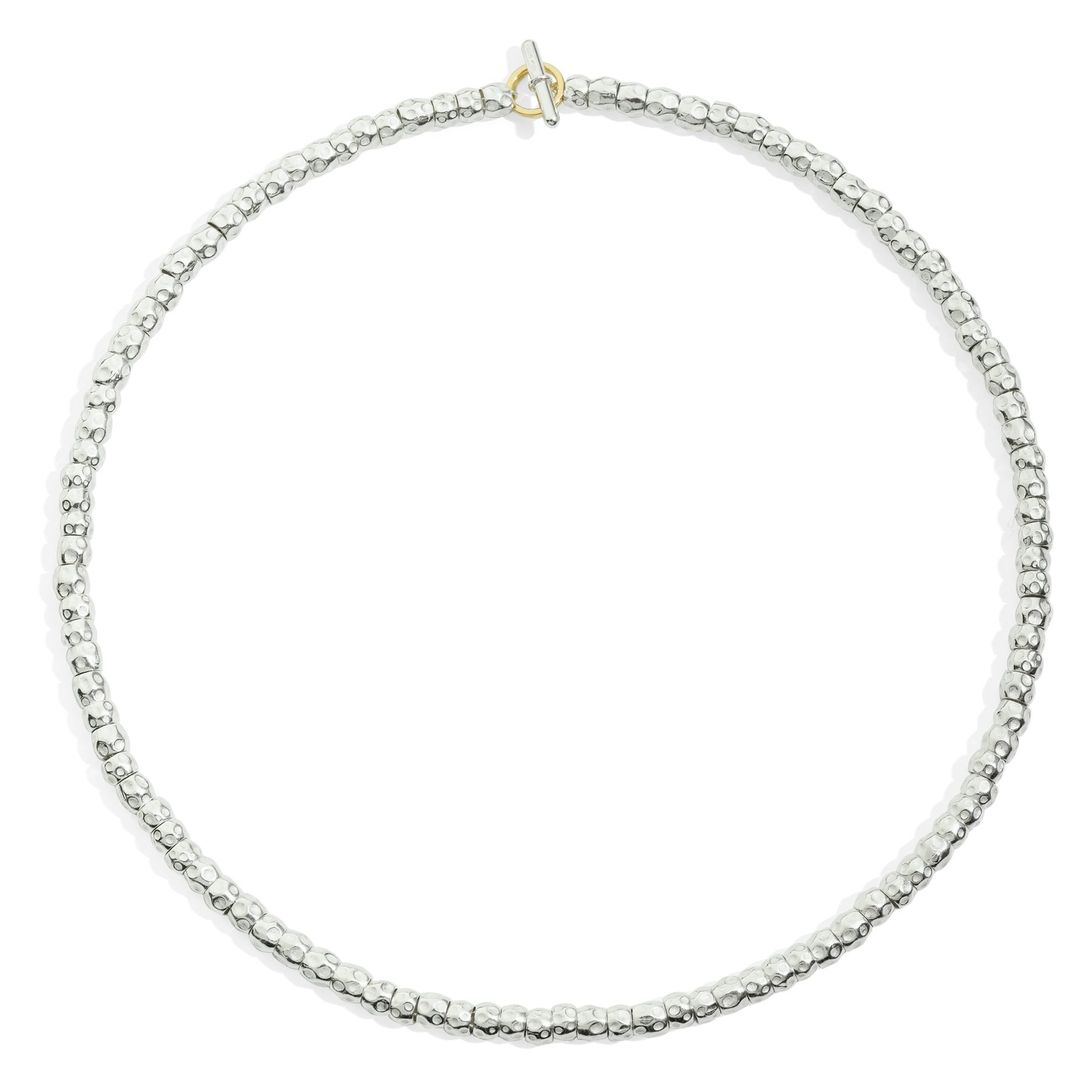 COLLANA GRANELLI ARGENTO 0