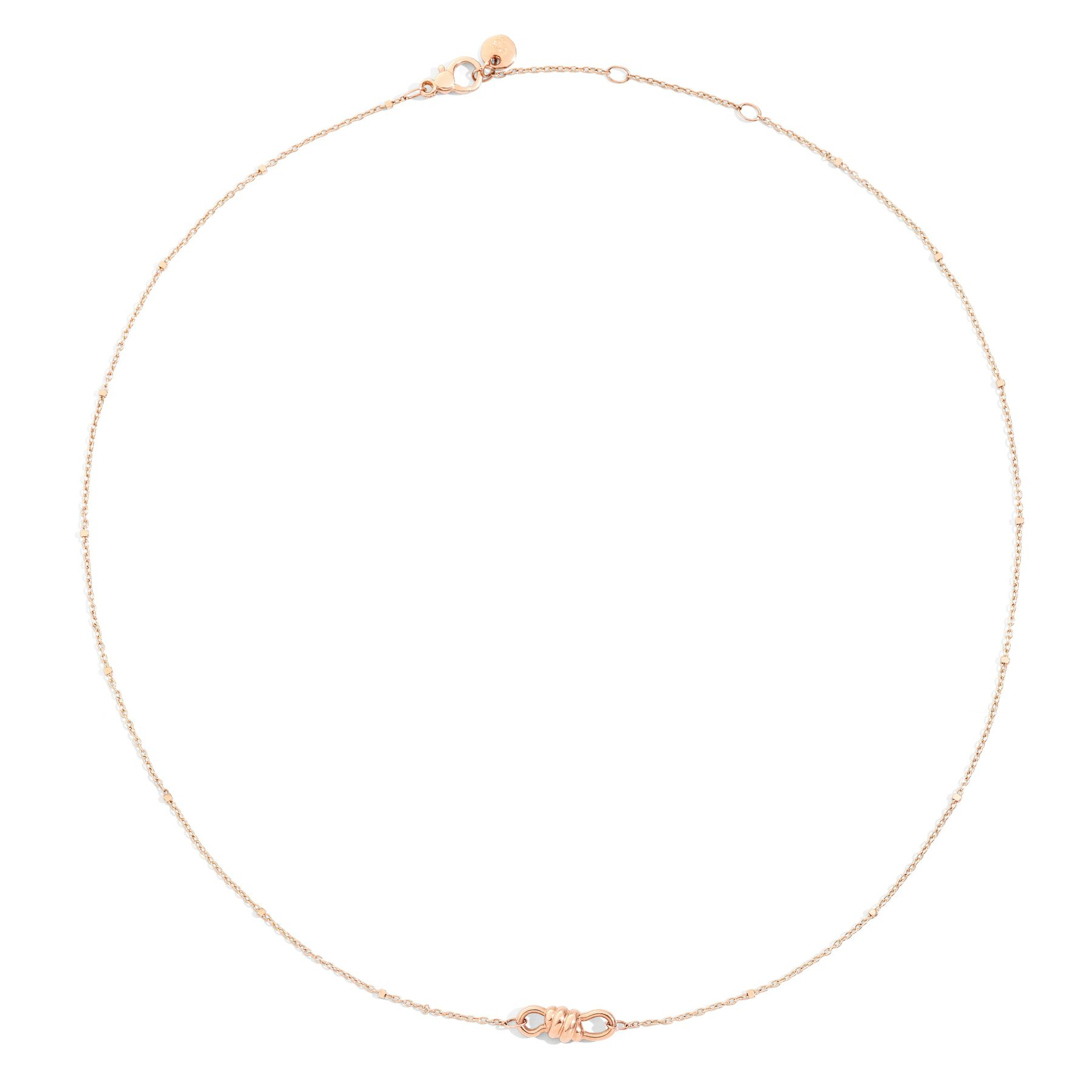 ROSE GOLD NODO CHOKER NECKLACE 1