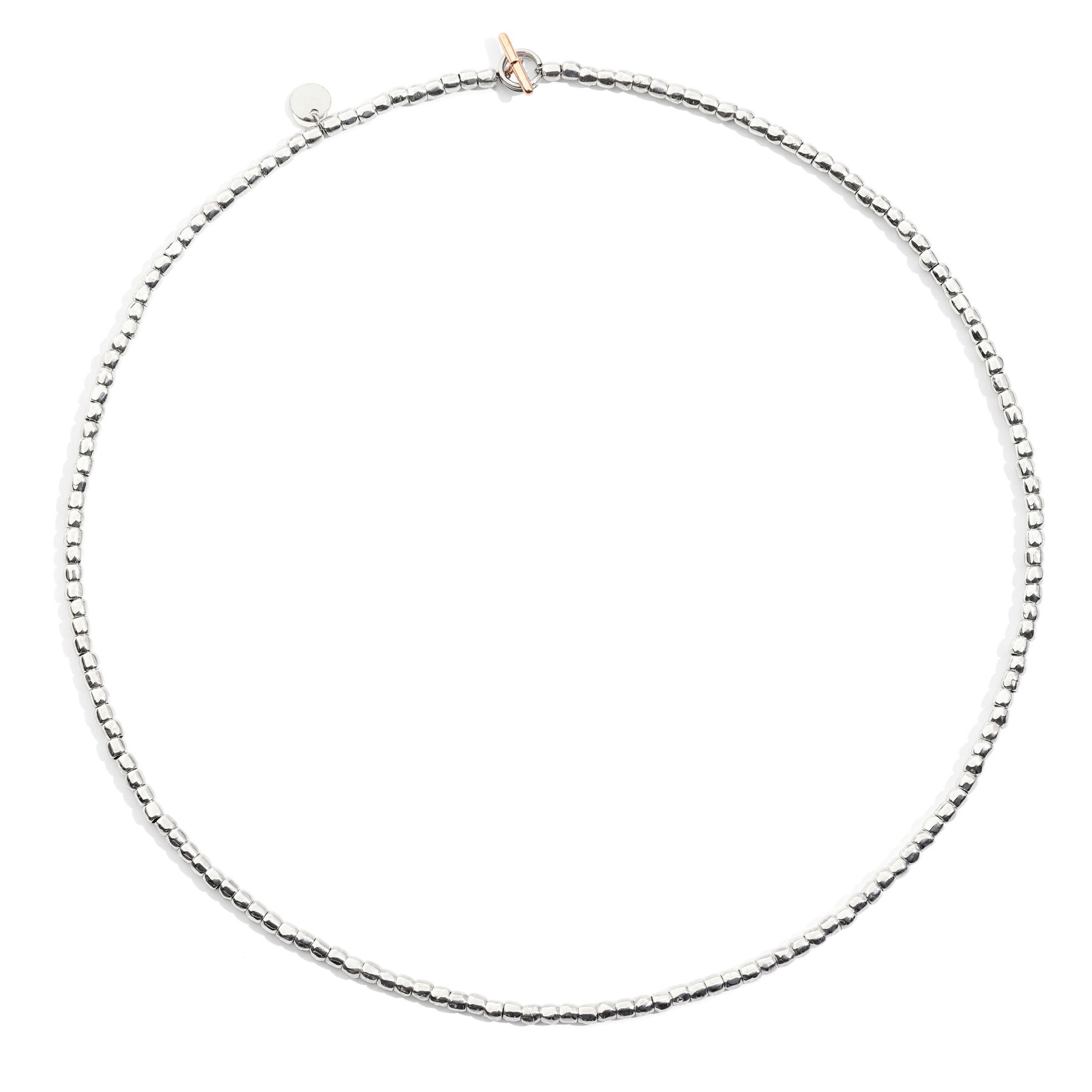 SILVER MINI GRANELLI NECKLACE 0