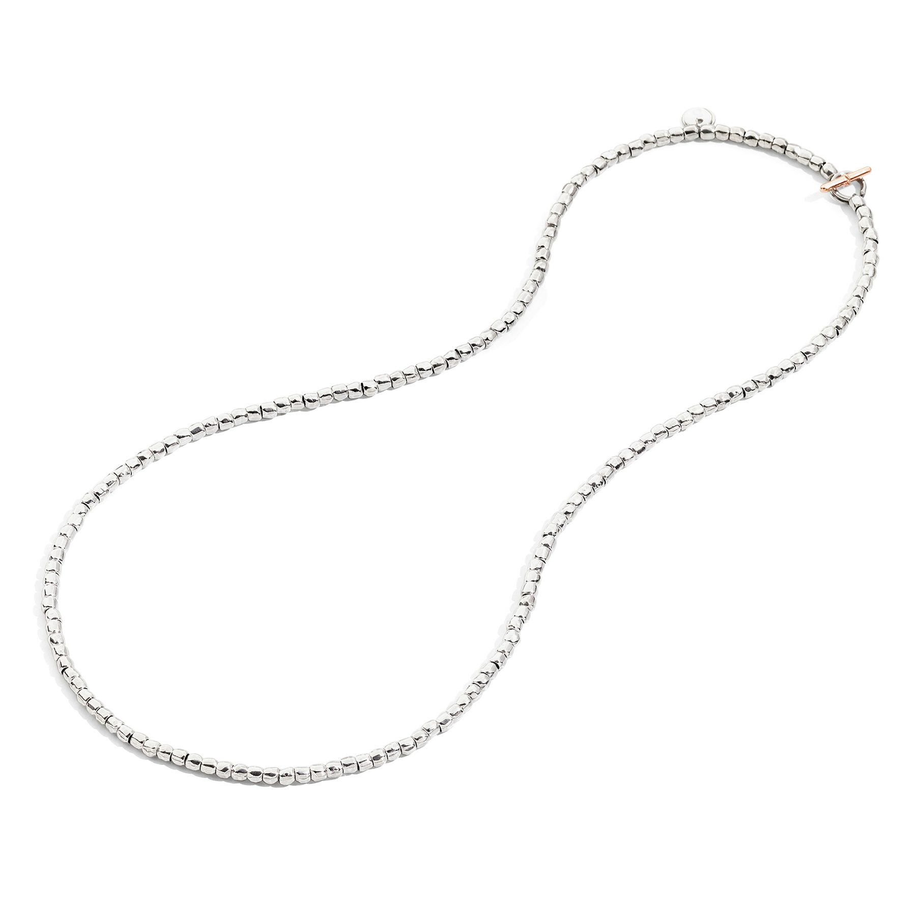 SILVER MINI GRANELLI NECKLACE 1
