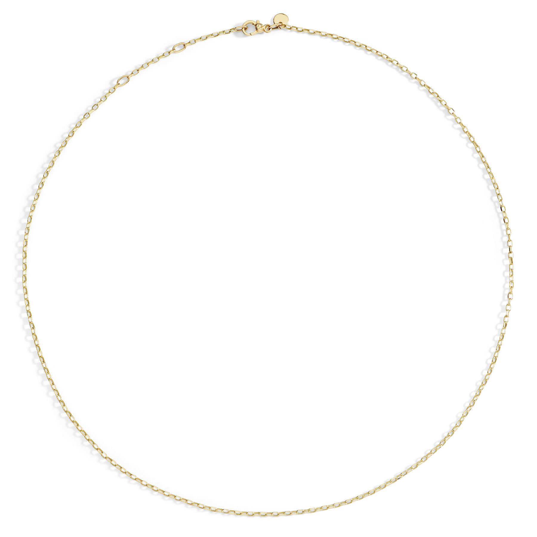 YELLOW GOLD ESSENTIALS NECKLACE 0