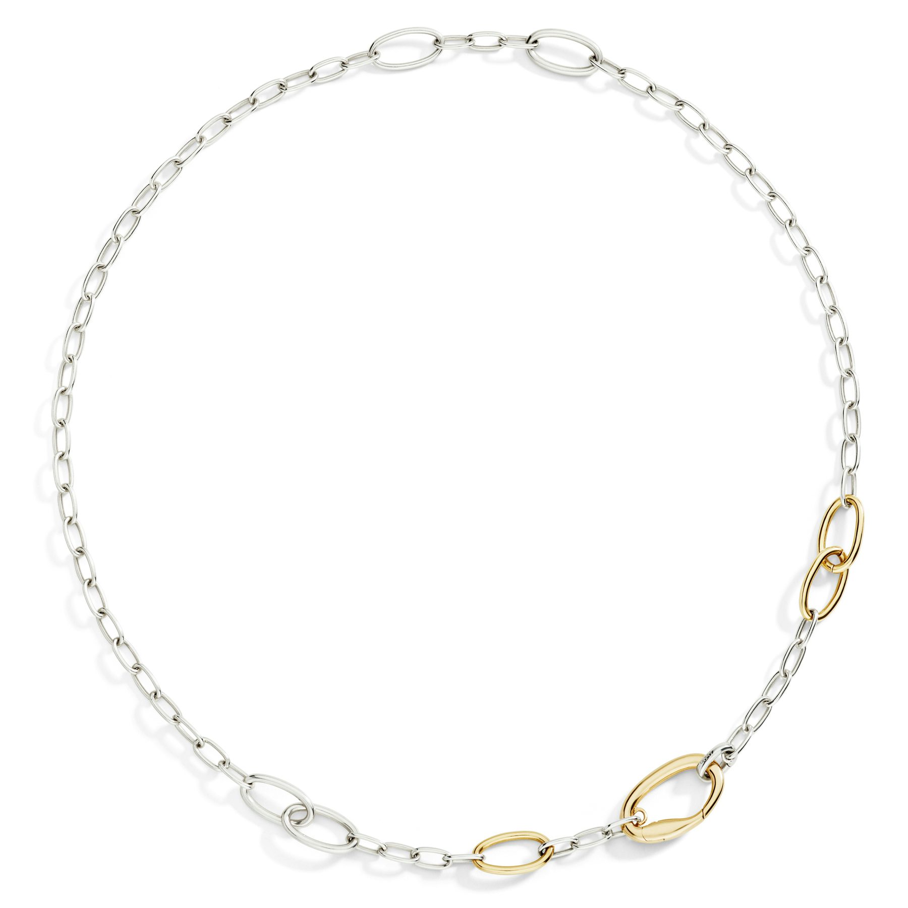 COLLANA ESSENTIALS ARGENTO & ARGENTO DORATO 0