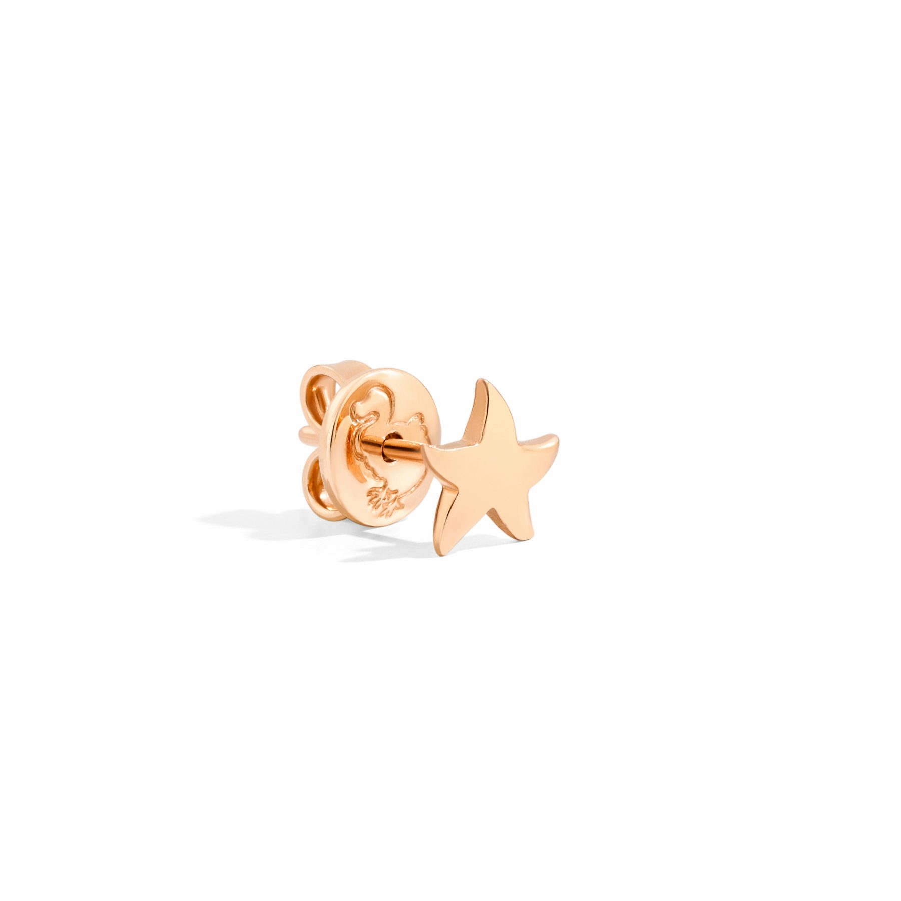 ORECCHINO STUD MINI STELLINA ORO ROSA 0