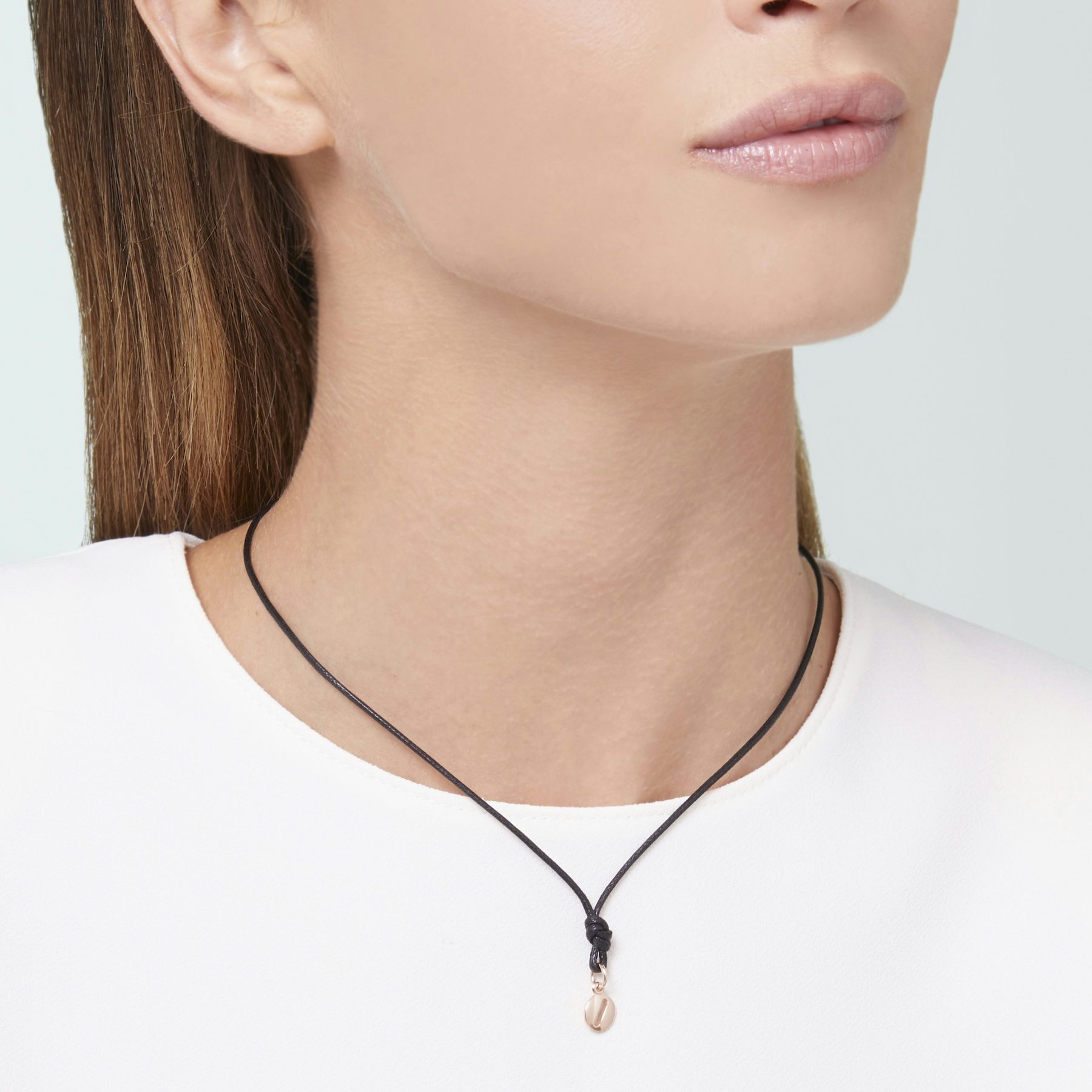 ROSE GOLD LETTER O CHARM 1