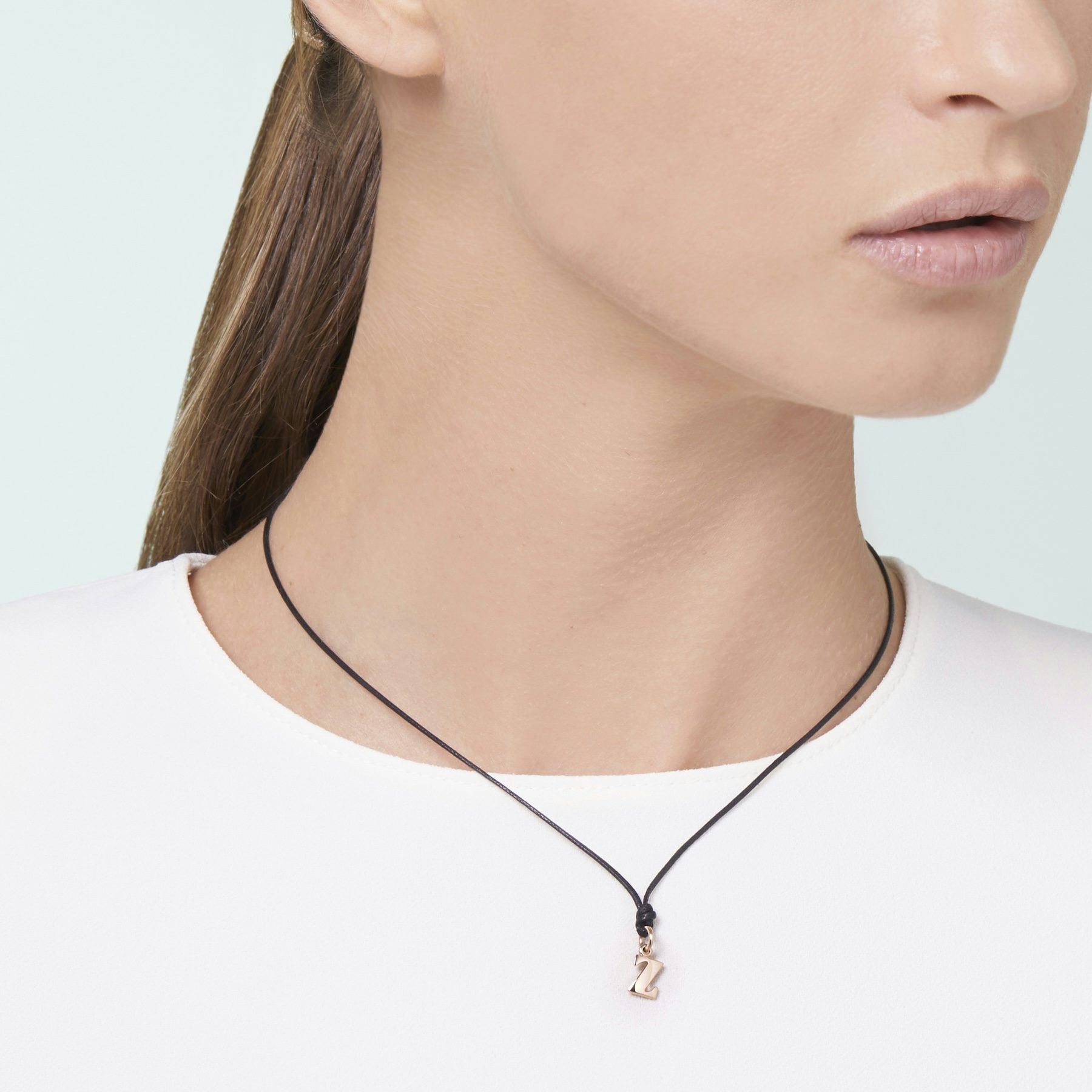 ROSE GOLD LETTER Z CHARM 1