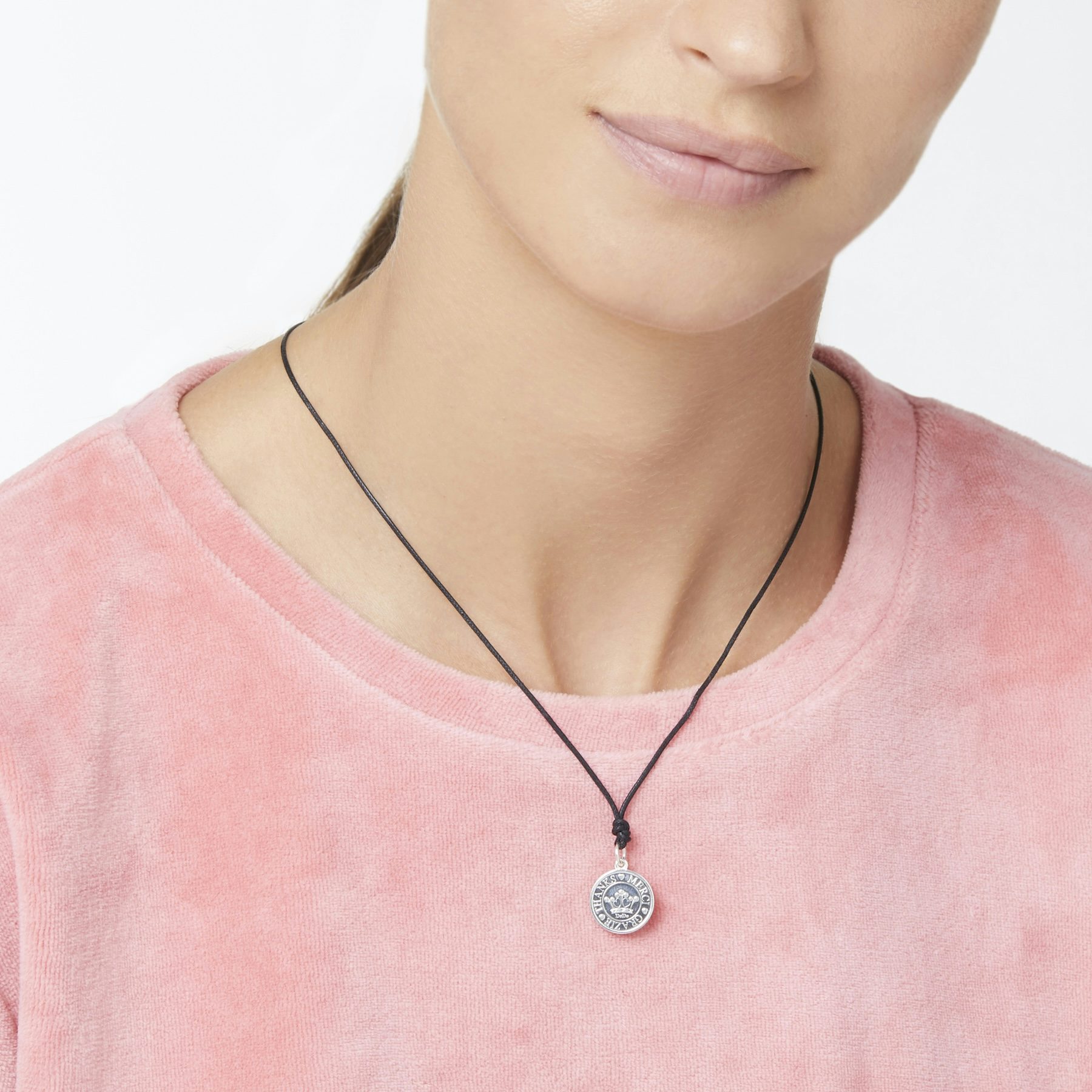 SILVER COIN CHARM