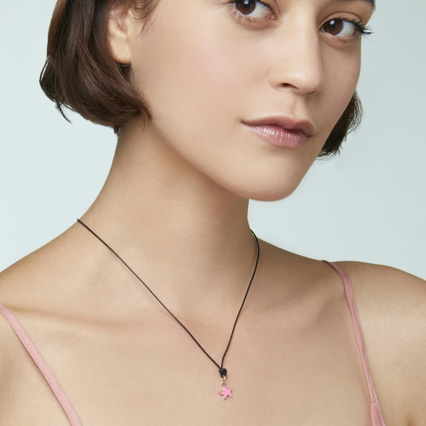 ROSE GOLD & ENAMEL STAR CHARM 1