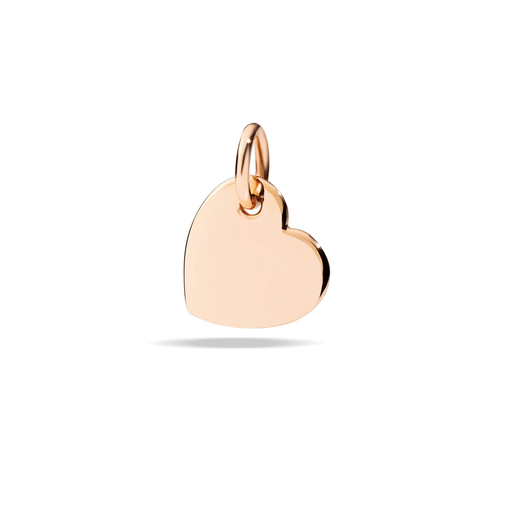 CIONDOLO CUORE ORO ROSA 0