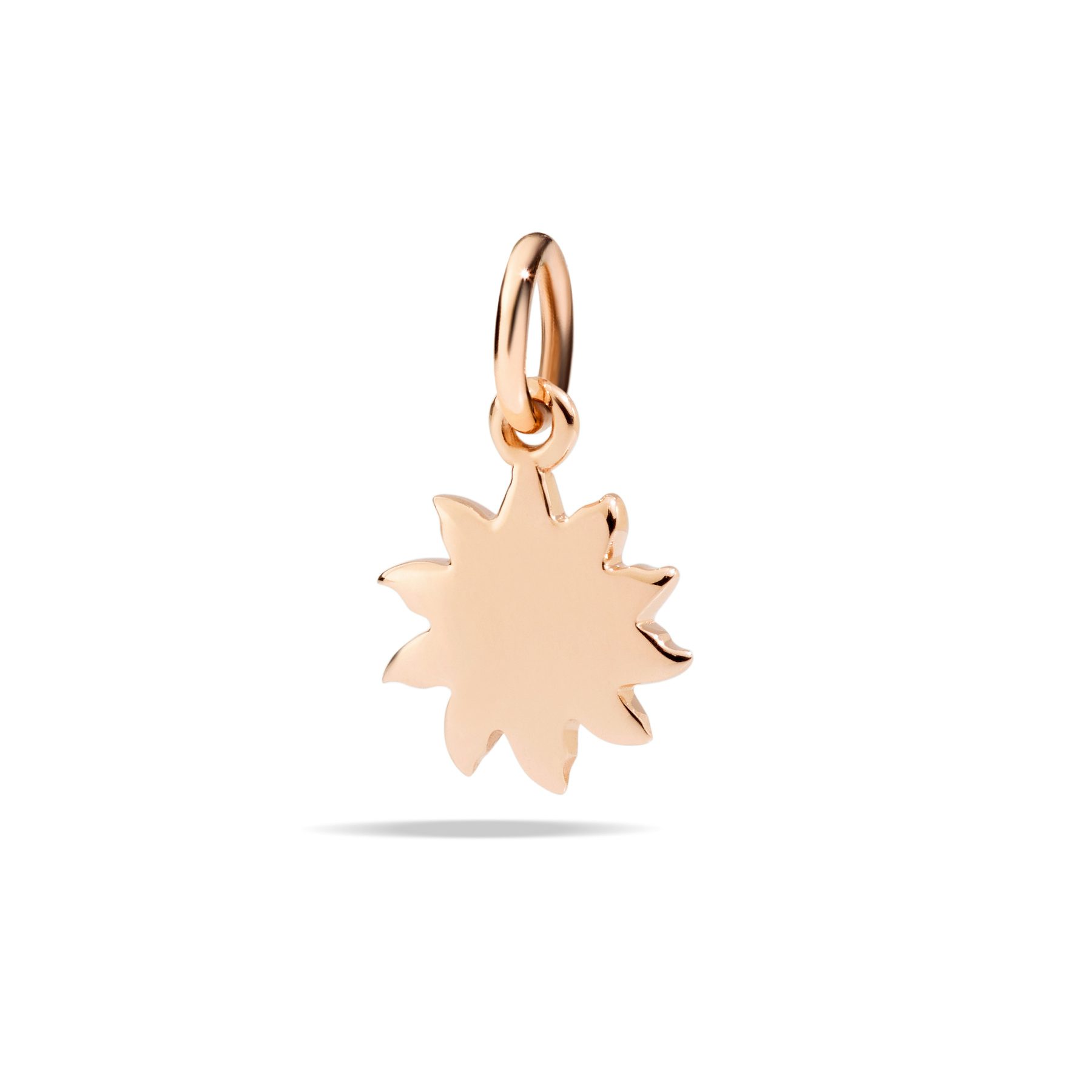 CIONDOLO SOLE ORO ROSA 0