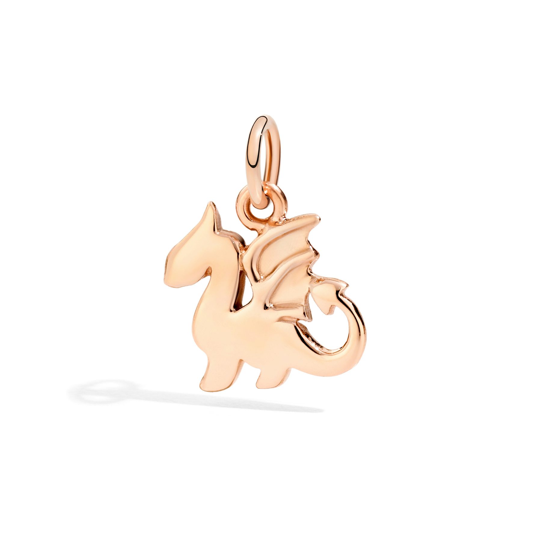 ANHÄNGER DRACHE ROSÉGOLD 0