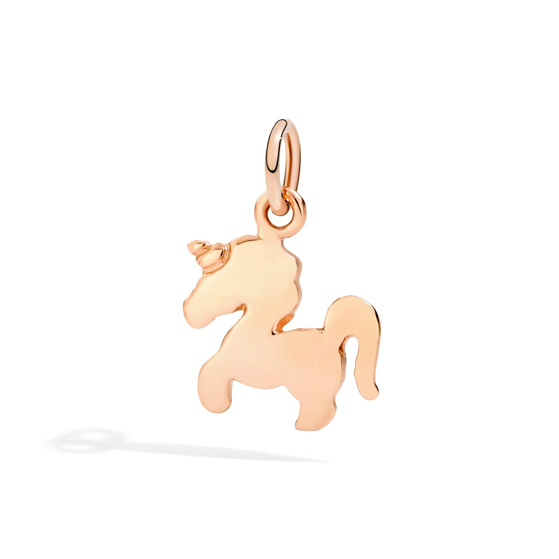 ROSE GOLD UNICORN CHARM 0