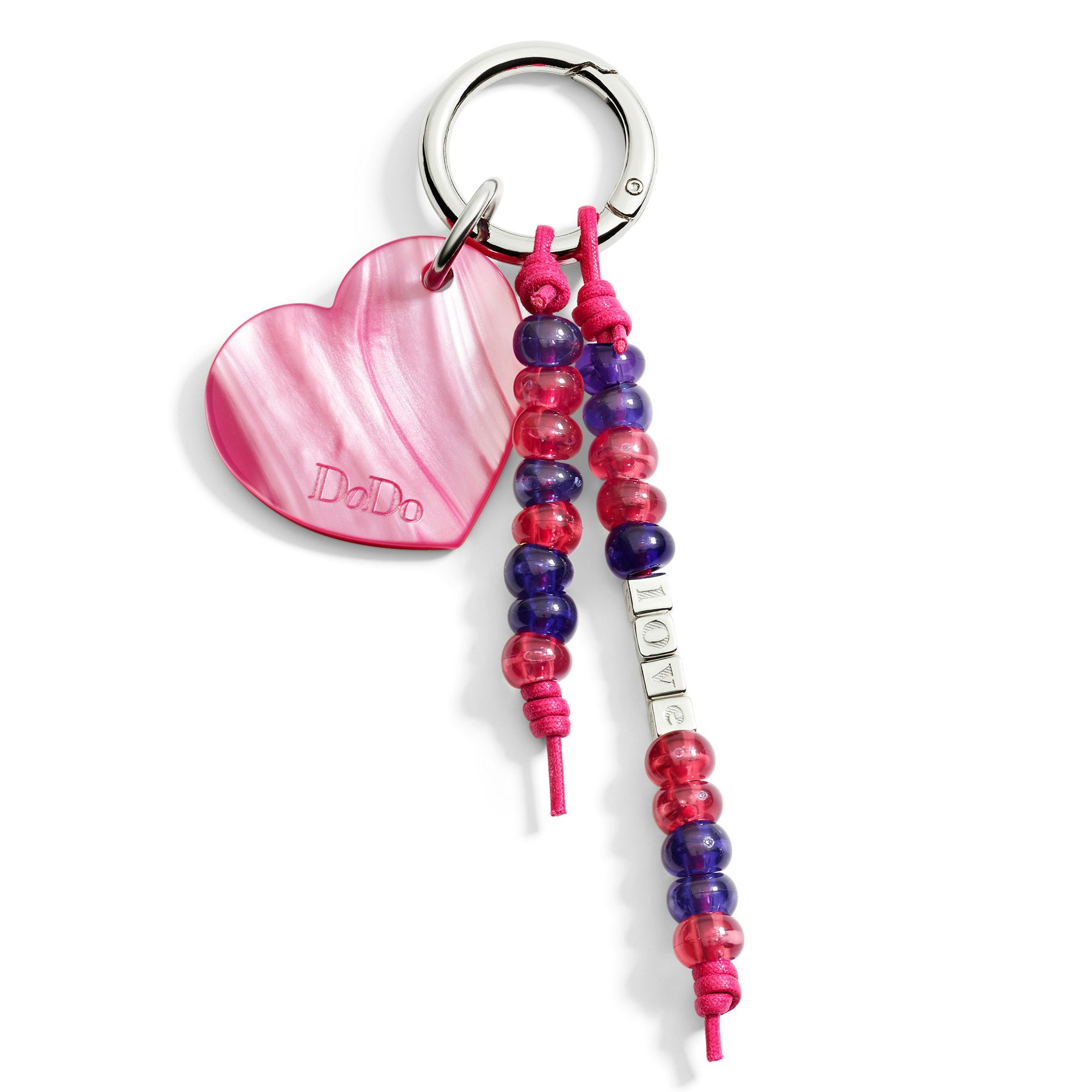 BAG CHARMS IN BIORESINA & PLASTICA RICICLATA 0